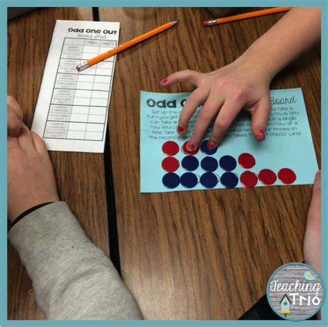 Teaching Trio: Odd One Out- Math Strategy Game {With A Freebie}