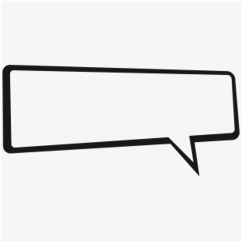 Download High Quality speech bubble transparent rectangle Transparent PNG Images - Art Prim clip ...