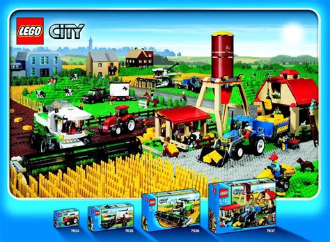 Lego City Farm Sets | Lego city, Lego tractor, Classic lego