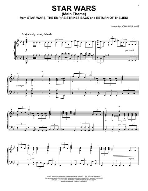 Star Wars (Main Theme) | Sheet Music Direct