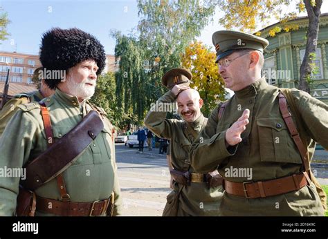 Russian Civil War White Army Uniforms