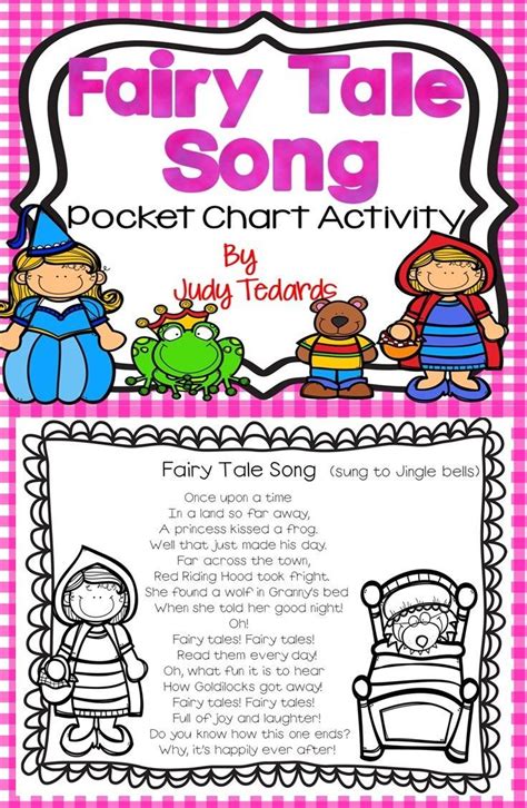 Fairy Tale Song (Pocket Chart Song) | Pocket chart activities, Kindergarten songs, Pocket chart