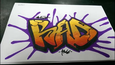 Drawings Of Graffiti Words