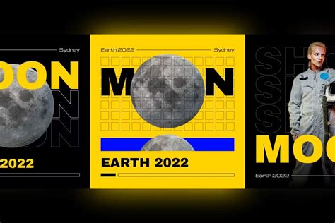 Moon Instagram Template on Behance