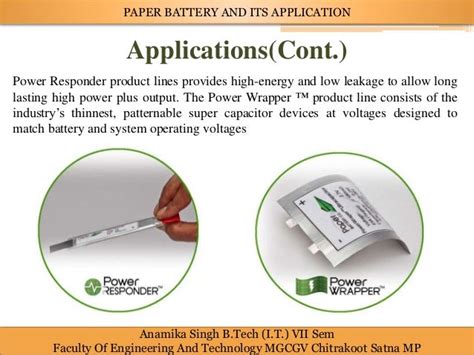 Paper batteryand its applications