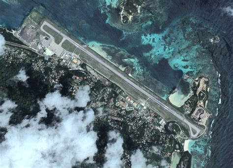 Eagles view of Air Seychelles international airport #Seychelles # ...