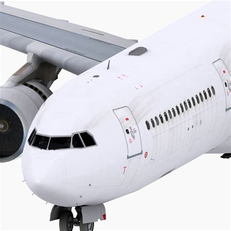 a330-300 pw engine 3d model