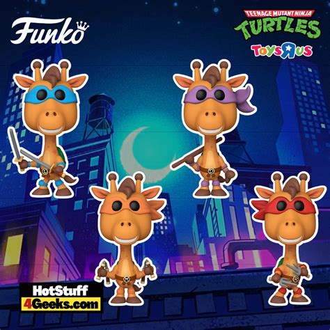 Geoffrey Goes Ninja: TMNT x Toys R' US Funko Pop! Crossover