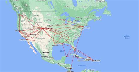 Southwest Airlines Route Map : Scribble Maps