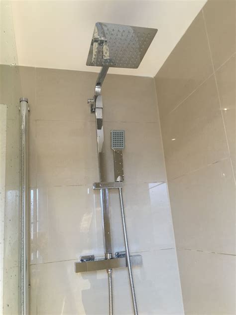 Modern square shower head | Modern square, Shower heads, Ceiling lights