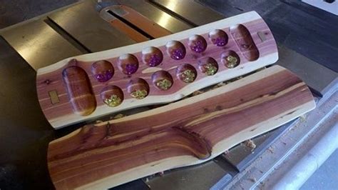 Mancala board - Woodworking Talk - Woodworkers Forum | Wood gifts ...