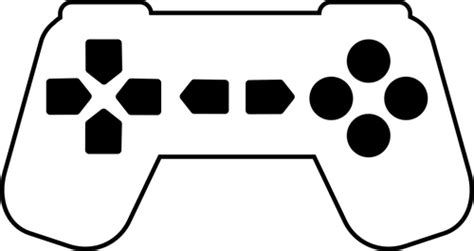 Playstation Controller Silhouette at GetDrawings | Free download