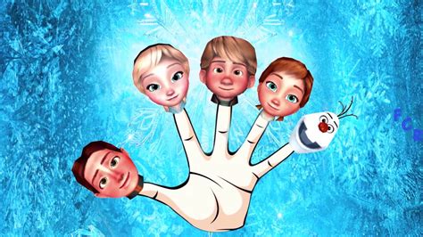 Frozen Finger Family Songs For Kids | Disney Frozen Elsa Little Baby Finger Family Rhymes ...