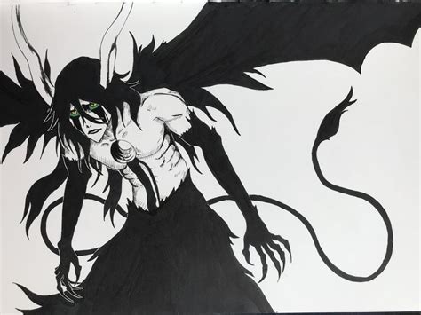 Finished Ulquiorra resurreccion: segunda etapa from Bleach. I’m really ...