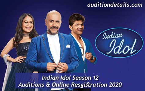 Indian Idol Season 12 - Auditions & Online Registration (2022 Latest ...