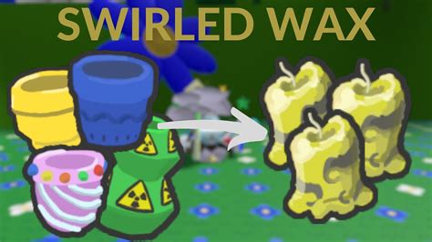 How to get Swirled Wax from Planters | Bee Swarm Simulator - YouTube