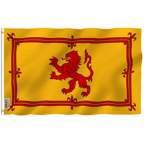 Fly Breeze Scotland Rampant Lion Flag 3x5 Foot - Anley Flags