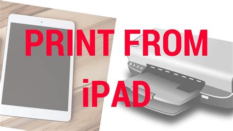 How to print from iPad? - TechBuzr