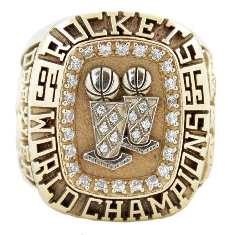 Lot Detail - 1995 Houston Rockets NBA Championship Ring – Clyde Drexler ...