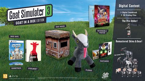 Goat Simulator 3 editions explained: Pre-Udder, Digital Downgrade, and ...