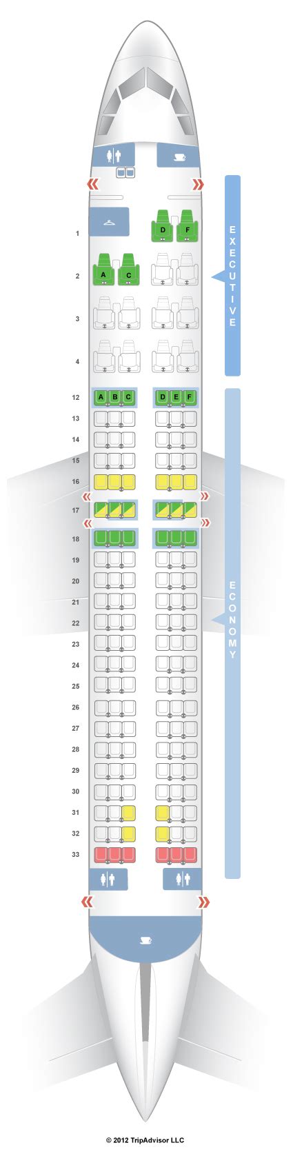 SeatGuru Seat Map Air Canada Airbus A320 (320) | Air canada flights, Seatguru, Map