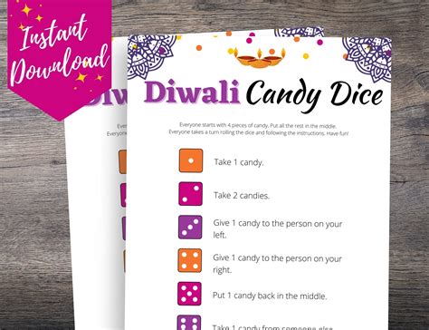 Diwali party games printable fun to brighten your festival of lights ...