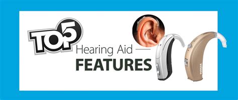 5 Latest Features you should know all about hearing aids