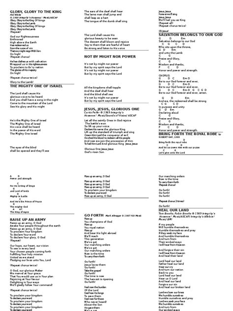 Army of God Album Song Lyrics | PDF | Abrahamic Religions | Theology