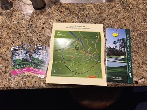 Masters tickets just arrived! : r/golf