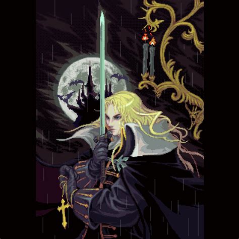 THE ART OF VIDEO GAMES on Twitter: "Pixel art | Castlevania: Symphony ...