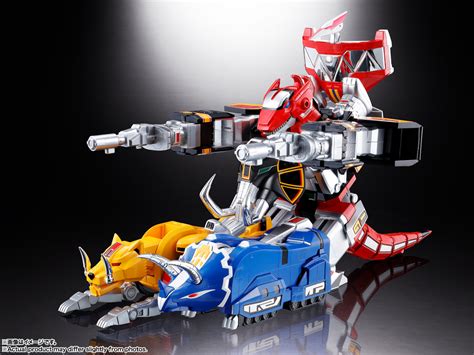 Match-Planet 火柴星人 | 萬代 BANDAI 超合金 恐龍戰隊 獸帝大獸神 GX-72 大獸神 + GX-78 皇龍凱薩 異特龍 (金剛戰士 0612