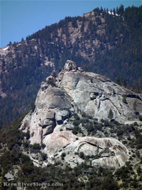 Sentinel Peak Trail in The Kern River Sierra, California