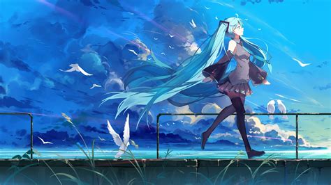 🔥 [10+] Hatsune Miku Computer Wallpapers | WallpaperSafari