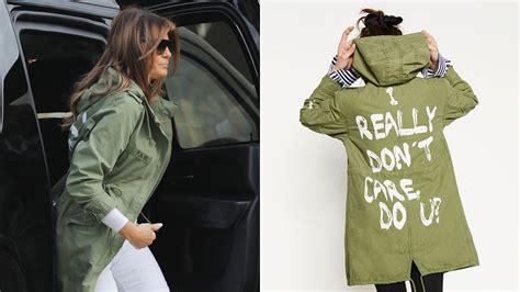 Melania Trump reveals message behind 'I really don't care' jacket | US ...