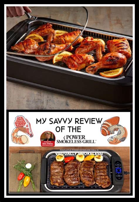 Enjoy Delicious Grilled Meals In The Comfort Of Your Home With The Power Smokeless Grill ...