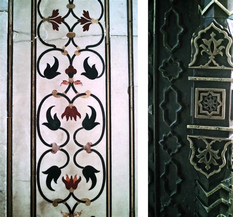 Stock Pictures: Designs and patterns from Taj Mahal interiors