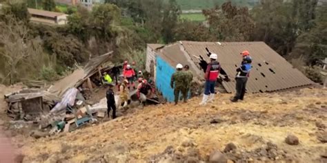 Workers search rubble of deadly Ecuador landslide | Myanmar ...