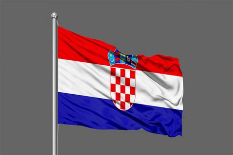 Croatia Waving Flag 4883814 Stock Photo at Vecteezy