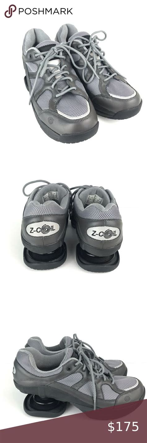 Z Coil Mens Walking shoes Grey Mesh and Blk sz 8 | Mens walking shoes, Shoes, Walking shoes