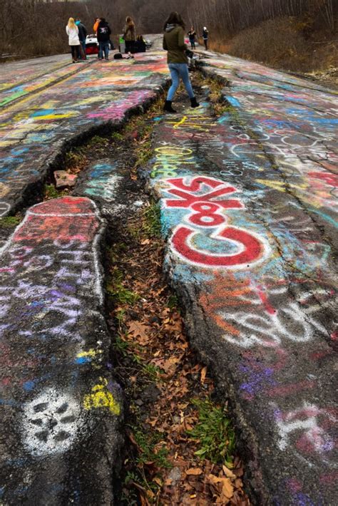 The Graffiti Highway in Centralia, PA – Freelance Writing and Editing