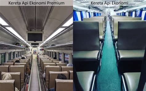 Perbedaan Kereta Api Ekonomi dan Ekonomi Premium