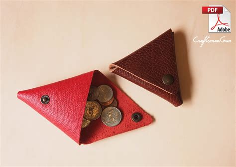 Leather Coin Purse Pattern – Leather Bag Pattern