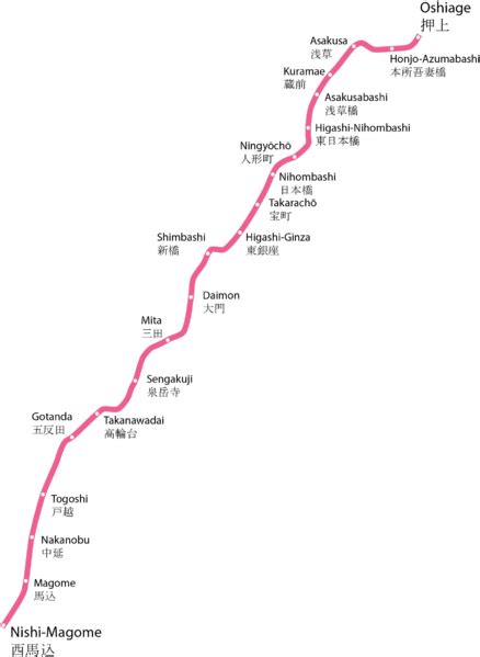 Toei Subway - Get Familiar With One of Tokyo's Main Metro Lines | tsunagu Japan