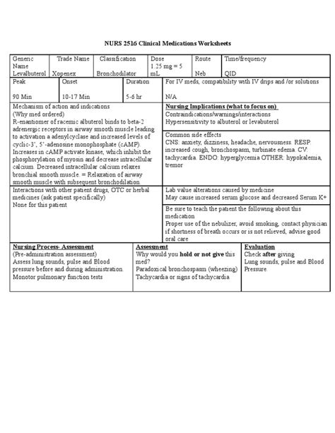 Xopenex | Drugs | Pharmacology