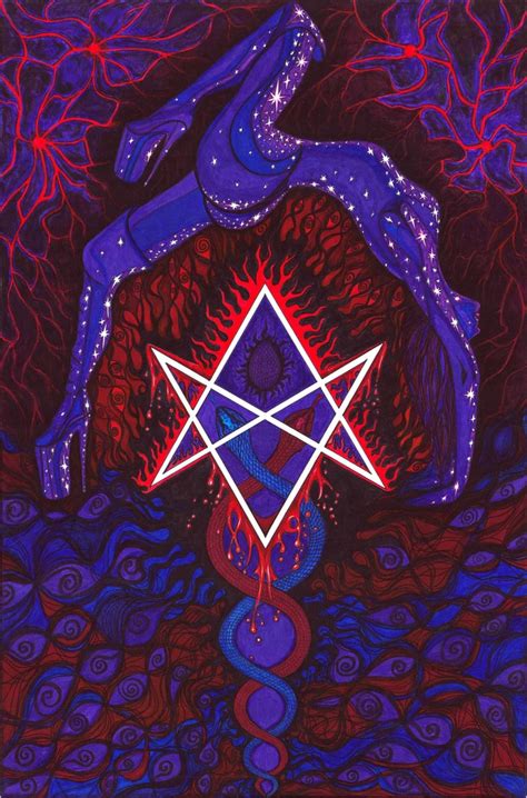 Nuit Thelema Goddess Giclee Art Print Dark Mother Babalon | Etsy Czech ...