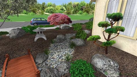 Japanese Garden Design - Salinas, CA - Front Entrance Area - Gardening ...