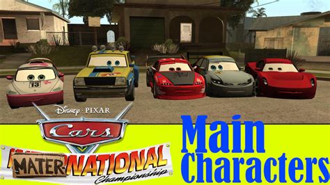 GTA San Andreas Cars Mater-national Main Characters Mod - GTAinside.com