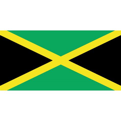 Jamaican flag.ai Royalty Free Stock SVG Vector