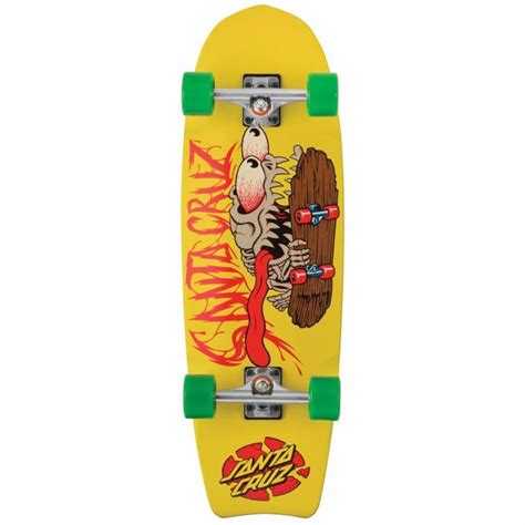 Santa Cruz Skateboards Santa Cruz Bone Slasher Complete Cruiser ...