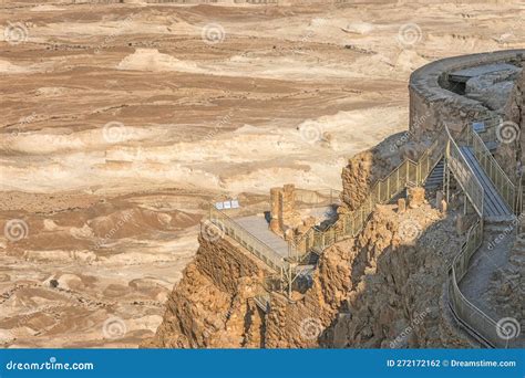 Masada National Park in the Dead Sea Region of Israel Stock Photo ...